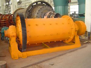 Intermittent ball mill