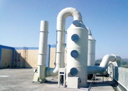 Deodorization tower