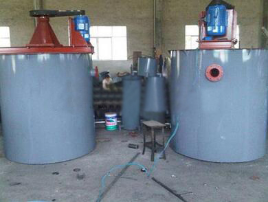 Adhesive reaction kettle